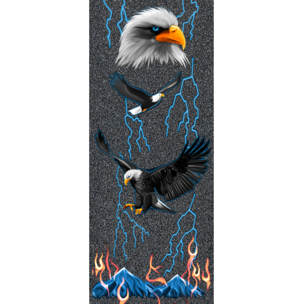 MOB Samborghini Eagle Skateboard Griptape Close Up