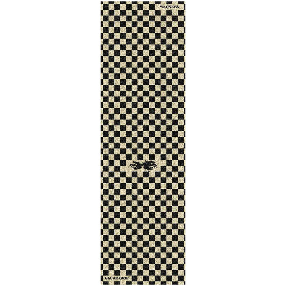 Madness Checkered View Clear - Skateboard Griptape