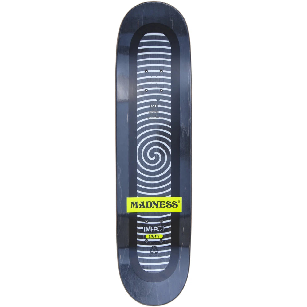 Madness Clay Tantrum Impact Light 8.25 - Skateboard Deck Top Carbon Spiral