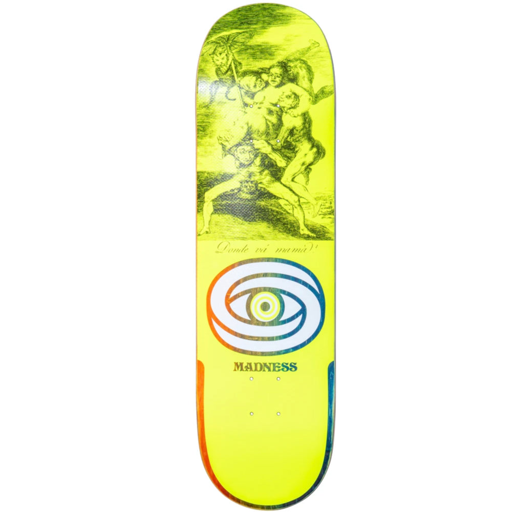 Madness Donde R7 Neon Yellow 8.5 - Skateboard Deck