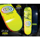 Madness Donde R7 Neon Yellow 8.5 - Skateboard Deck Specs