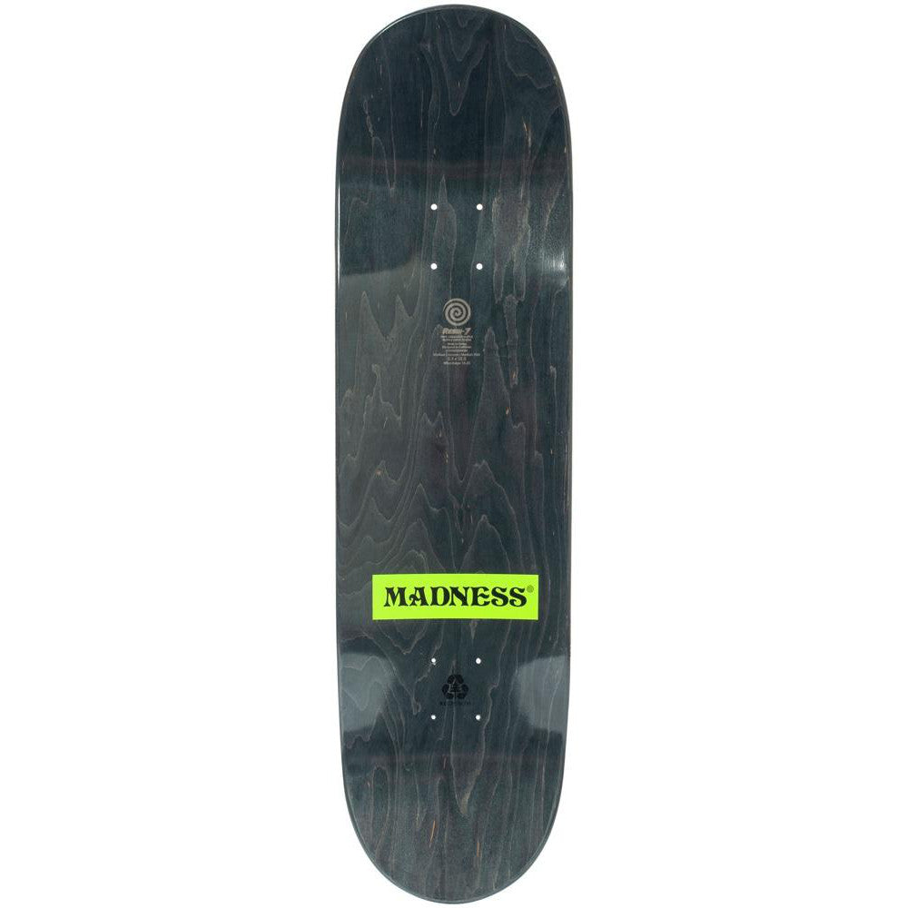 Madness Donde R7 White 8.5 - Skateboard Deck Top