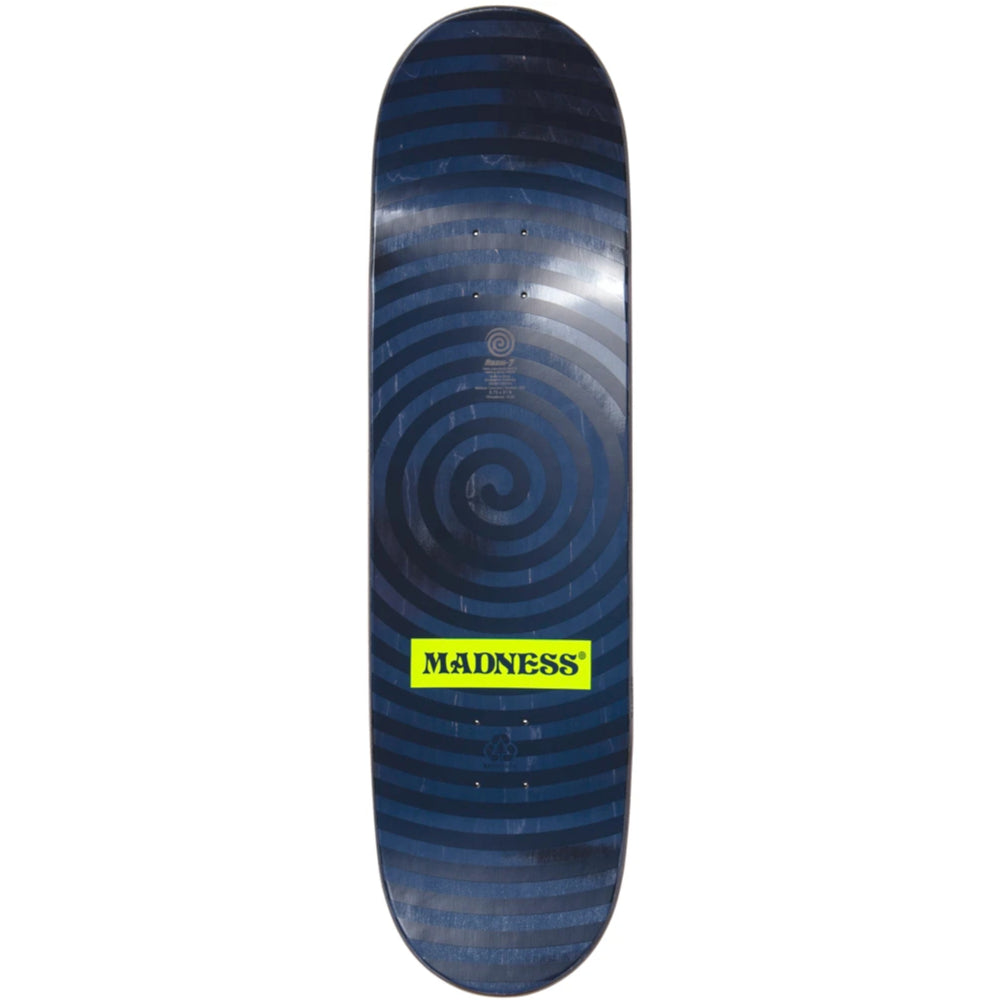 Madness Oil Slick Popsicle R7 8.75 - Skateboard Deck Top Spiral