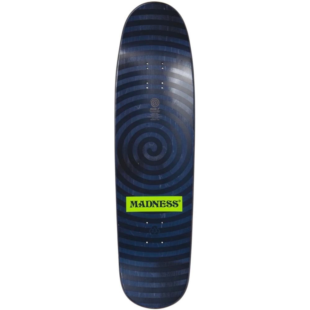Madness Oil Slick R7 8.5 - Skateboard Deck Top Spiral