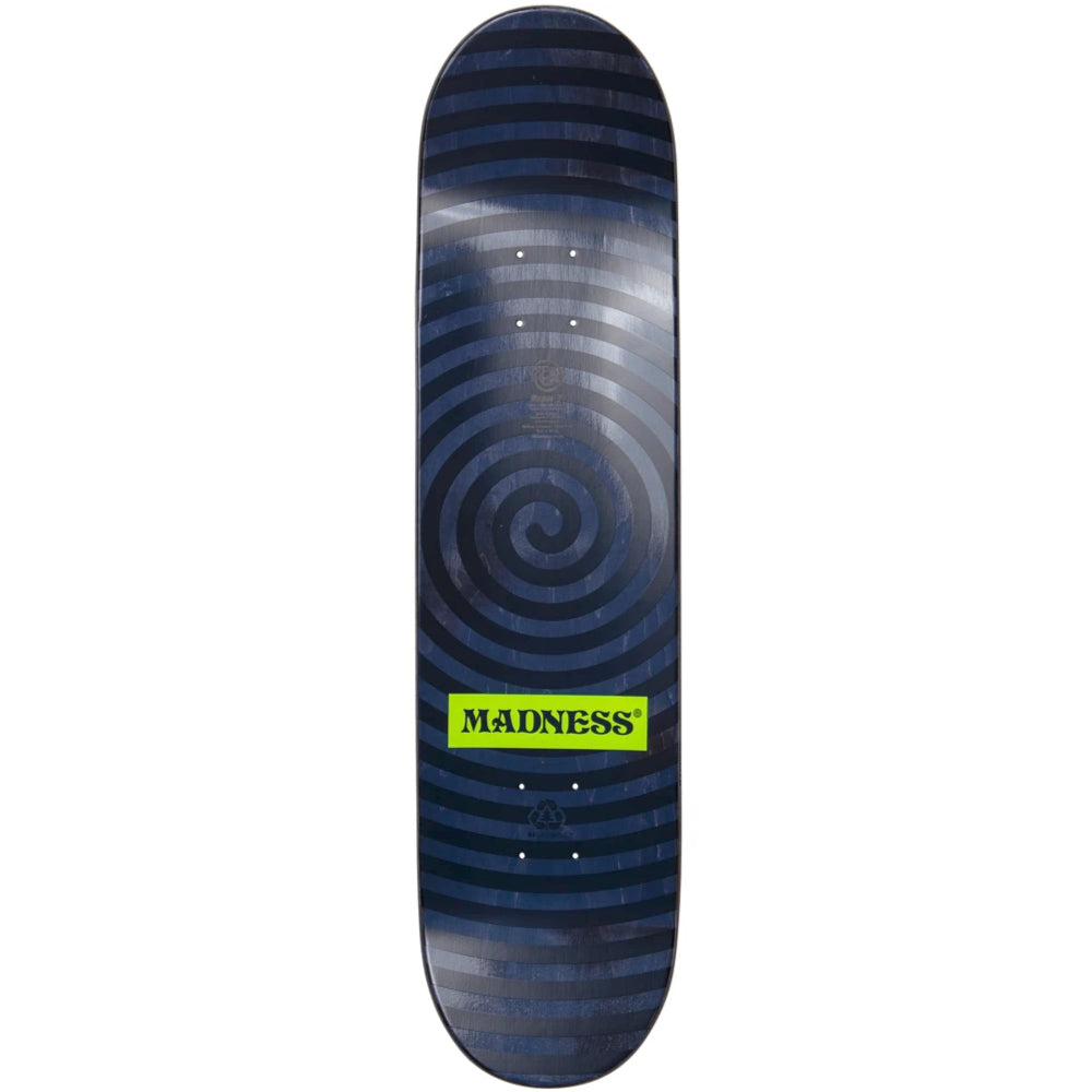Madness Side Eye Neon Multi R7 8.5 - Skateboard Deck Top