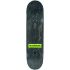 Madness Split Overlap R7 Black White 8.0 - Skateboard Deck Top