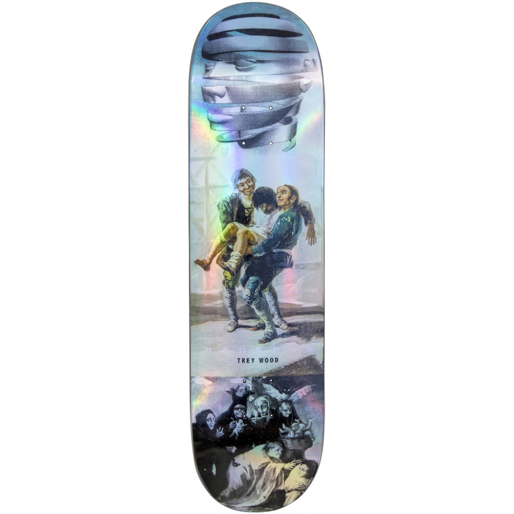 Madness Trey Wood Blackout R7 Holographic 8.25 - Skateboard Deck