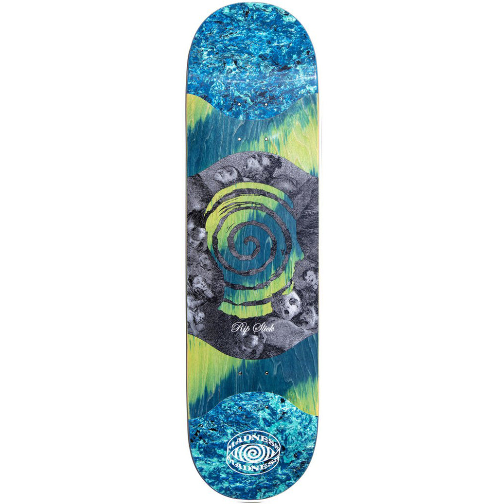 Madness Voices R7 Blue Green Slick 8.125 - Skateboard Deck