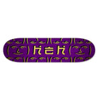 HEH OG Gold Logo Purple Top / Bottom - Skateboard Deck