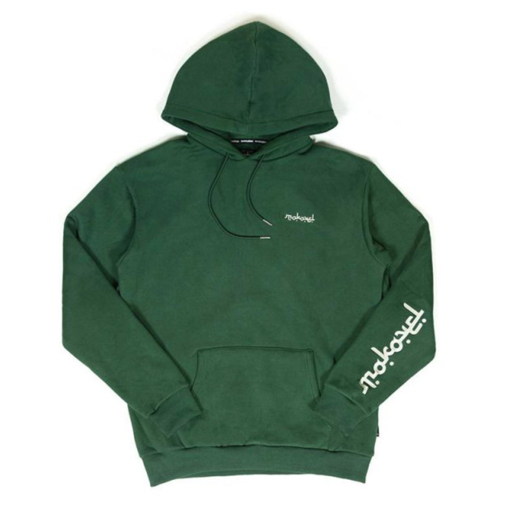 Mokovel Classic Hoodie Forest Green Crossed Arms