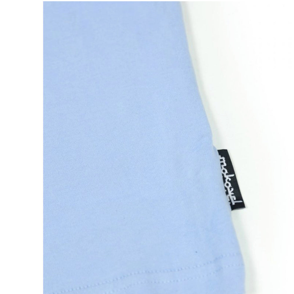 Mokovel Classic T-Shirt Blue Woven Label