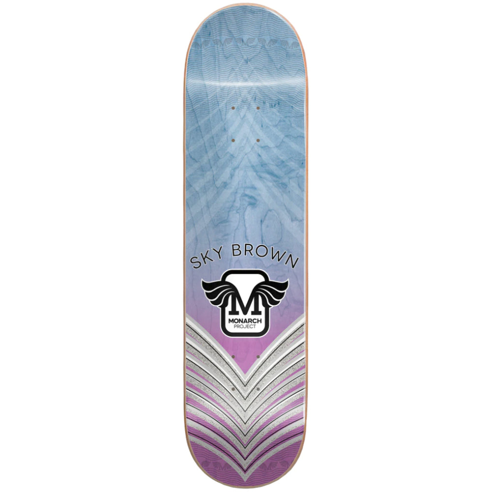 Monarch Project Sky Horus Gradient R7 Blue 8.25 - Skateboard Deck