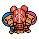 Monkey Hoodie - Sticker