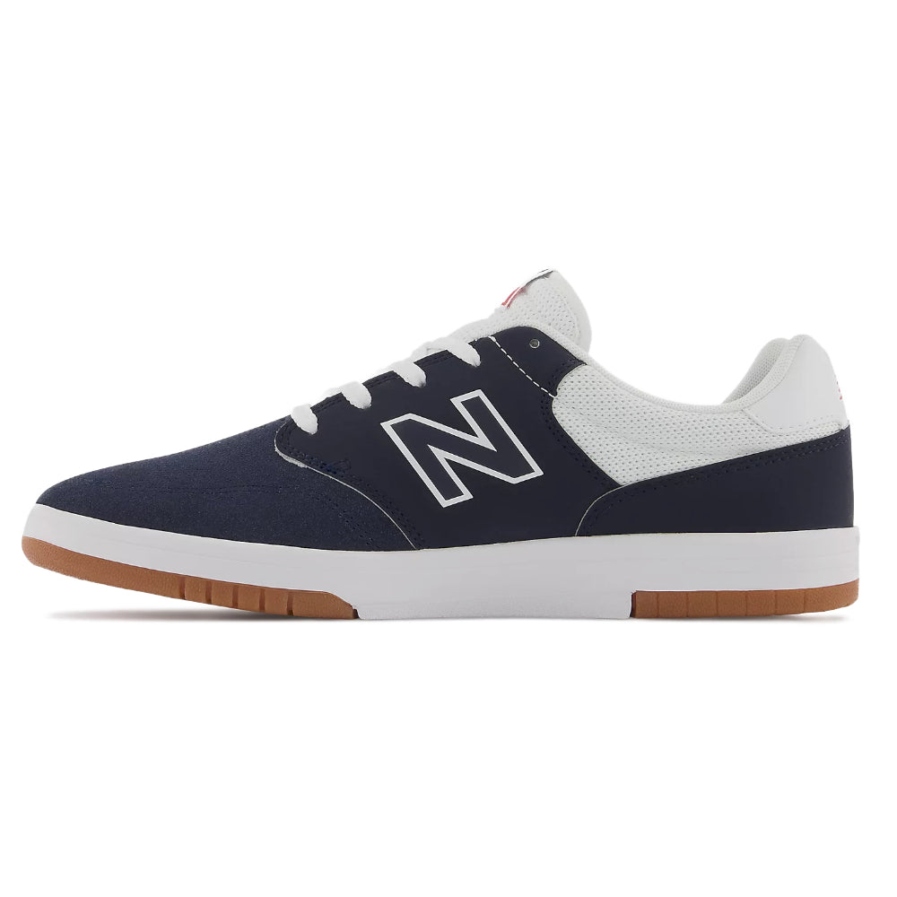 New Balance Numeric 425 Navy White - Shoes Side NB Logo