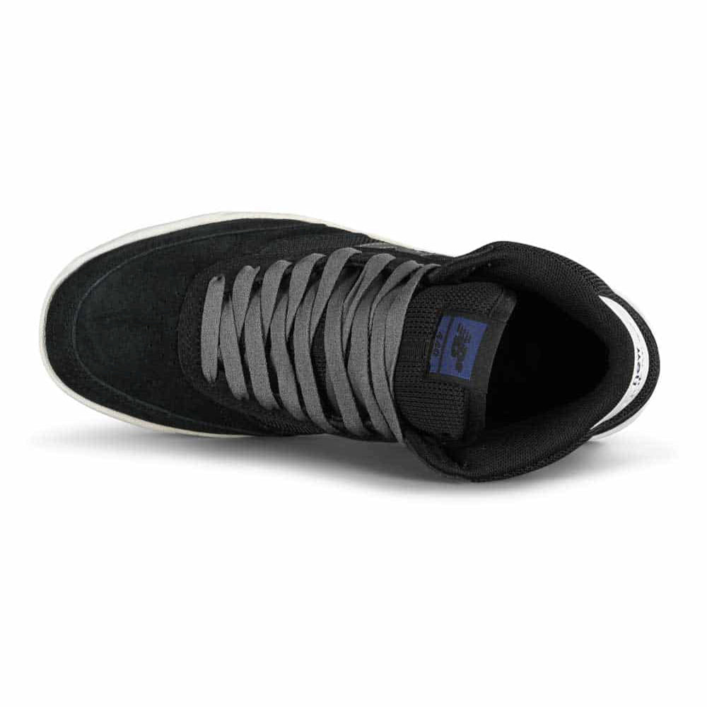 New Balance Numeric 440 High Black Grey - Shoes Top