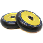 North Scooter Vacant XL Black PU 115mm x 30mm Freestyle Scooter Wheels Gold