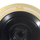 North Scooters Fullcore Cream PU 115x30mm Freestyle Scooter Wheels Matte Black Close Up