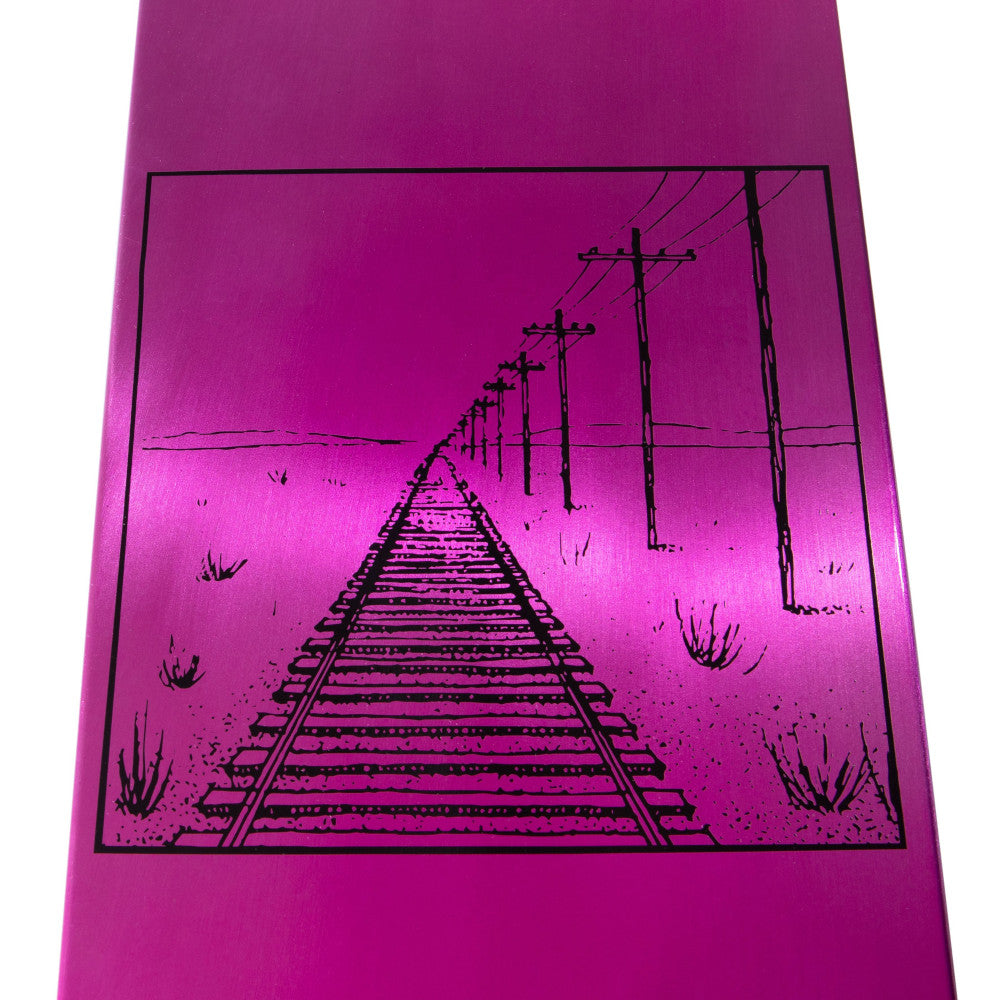 North Scooters Horizon 6.2in Purple - Scooter Deck Drawing Train Tracks