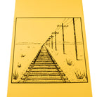 North Scooters Horizon 6.2in Yellow - Scooter Deck Drawing Train Track