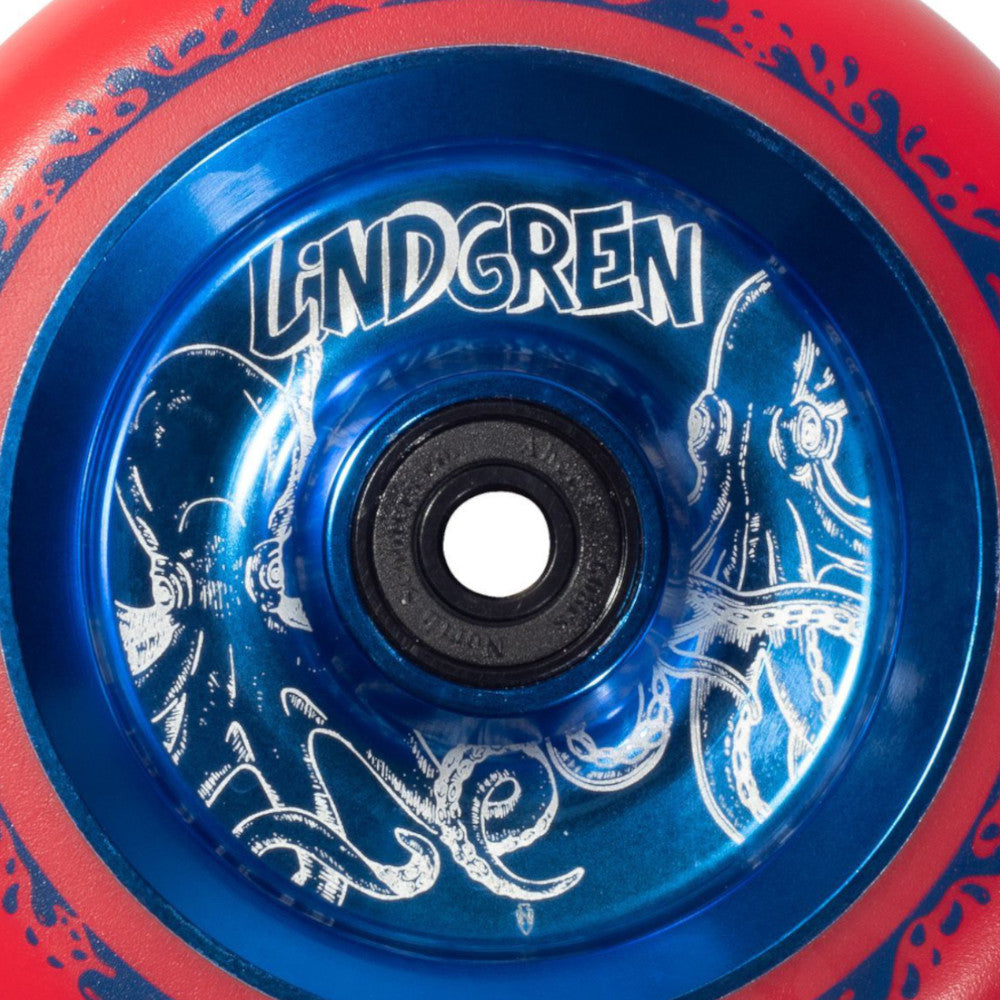 North Scooters Leon Lindgren Signture 110mm (PAIR) - Scooter Wheels Close Up Zoom