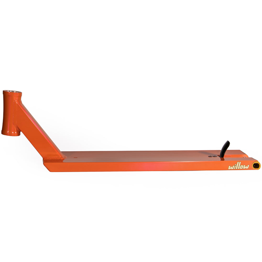 North Scooters Willow Trans Orange - Scooter Deck Side