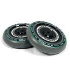 North Scooters Vacant 110mm Grey PU (PAIR) - Scooter Wheels Black Core