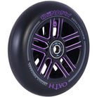 Oath Binary 115x30mm Scooter Wheels Black Purple Angle