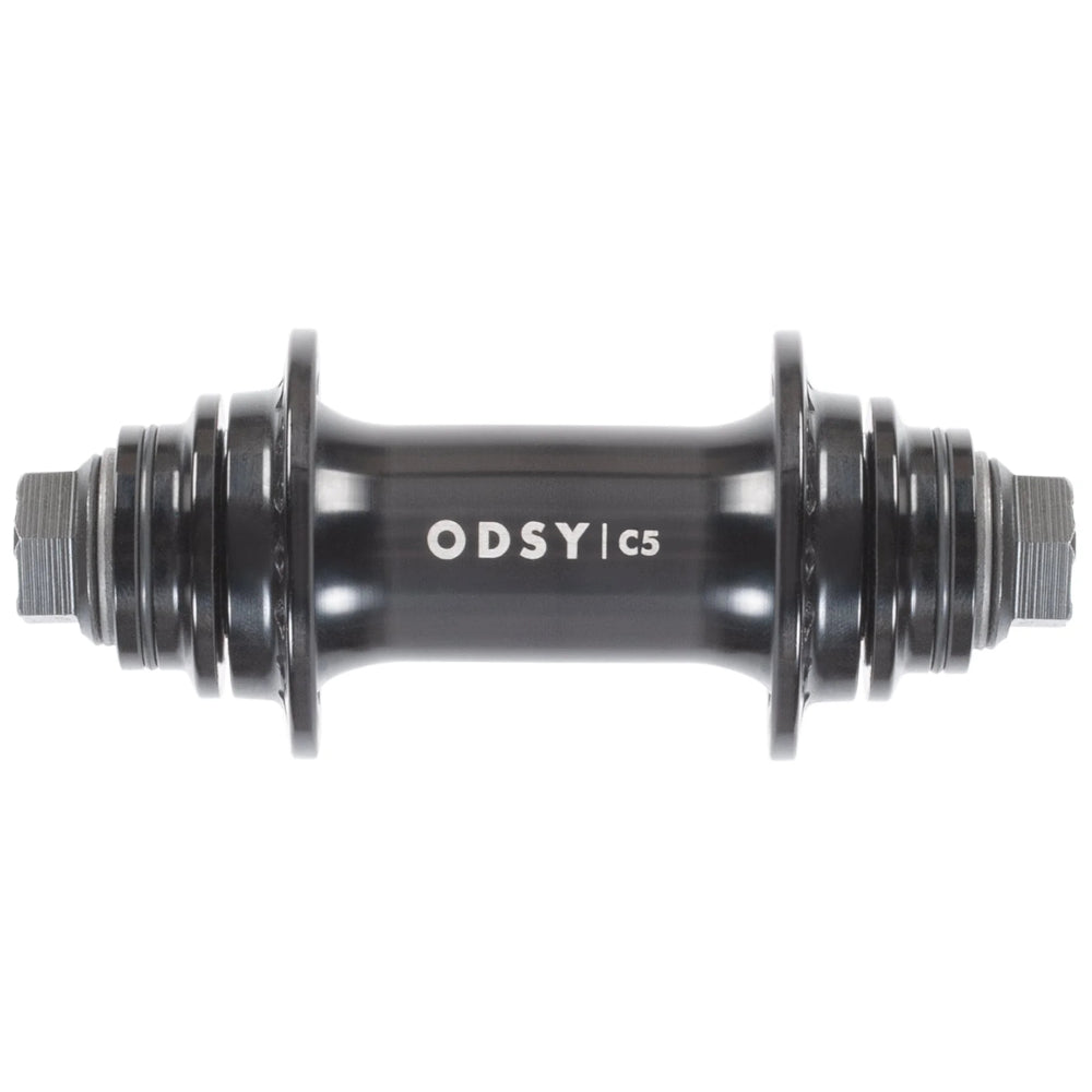 Odyssey C5 Front Hub Anodized Black Without Hubguards