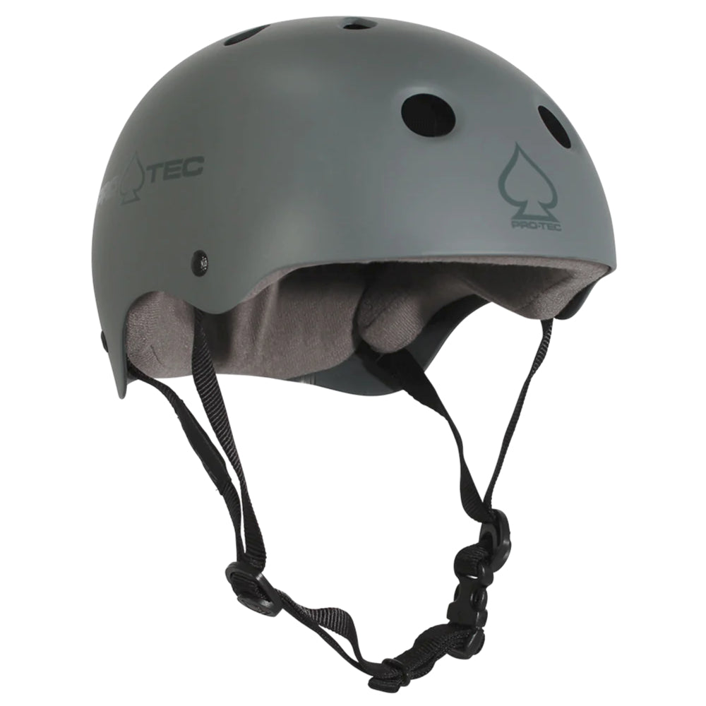 PRO-TEC Classic Skate Matte Grey - Helmet Right Front