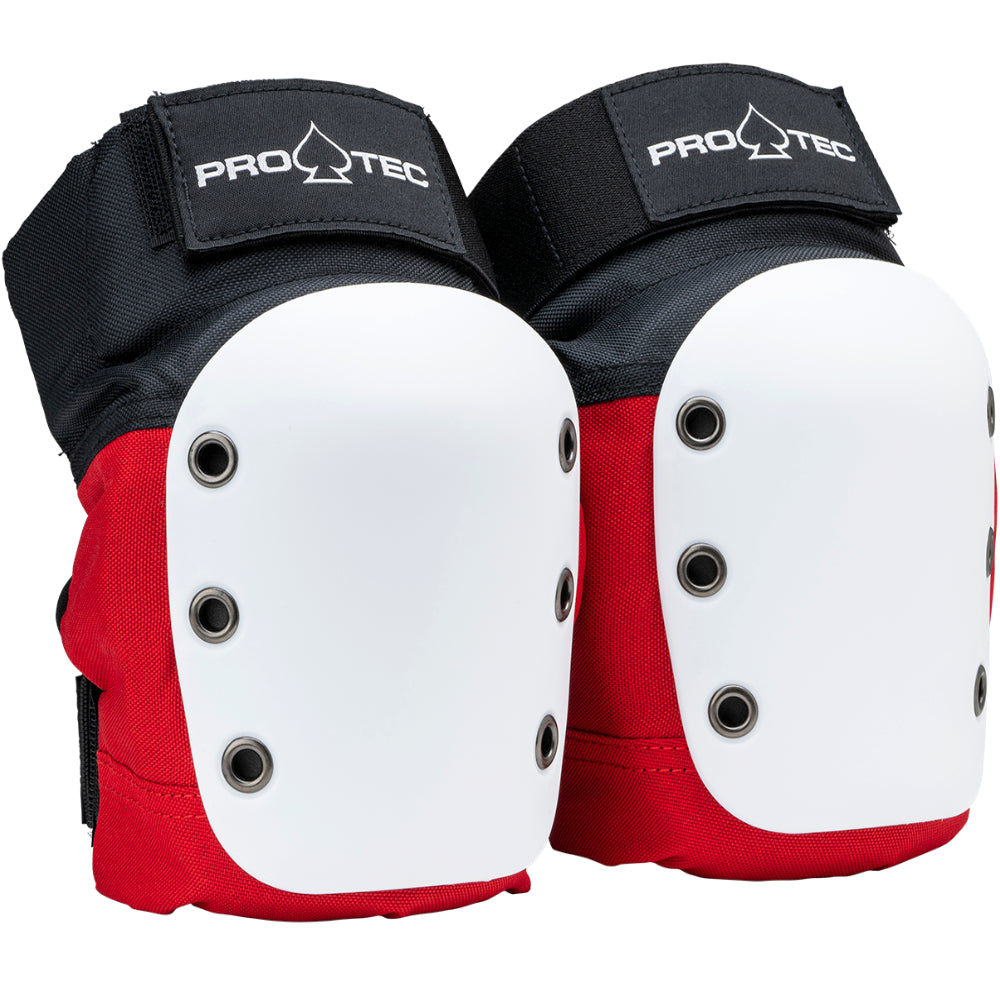 PRO-TEC Junior Street Gear 3 Pack Youth Red White Black - Pads Knees