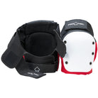PRO-TEC Street Knee Pads Red Black White - Protection Open