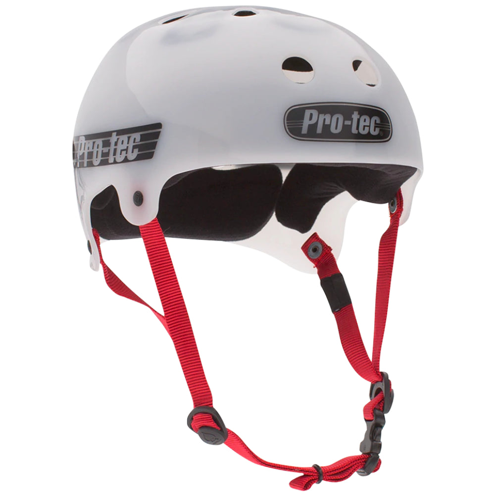  PRO-TEC The Bucky Translucent White Helmet Right Front