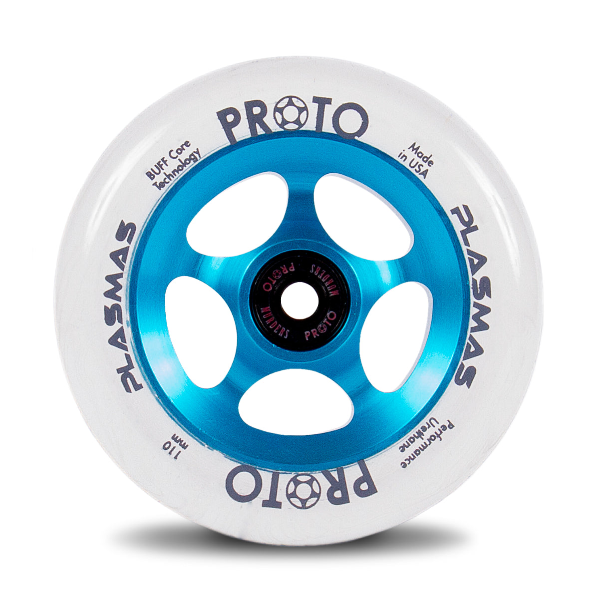Proto Plasma Electric Blue 110mm (PAIR) - Scooter Wheels