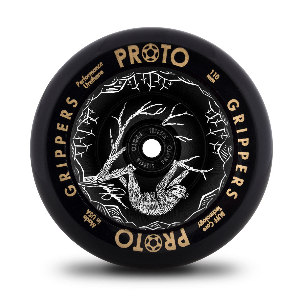 Proto, Slumped, Grippers 110mm (PAIR), Scooter Wheels