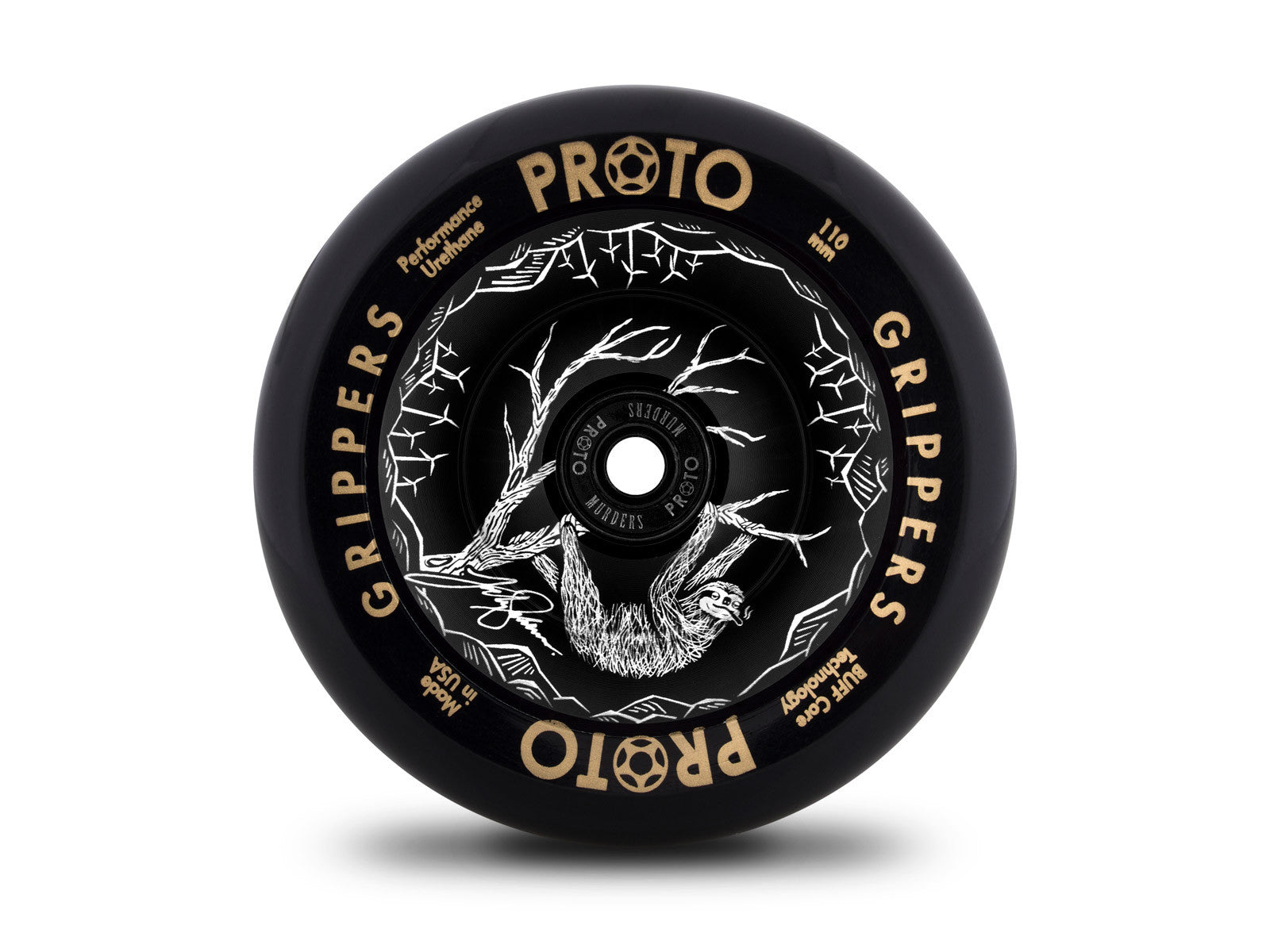 Proto, Slumped, Grippers 110mm (PAIR), Scooter Wheels