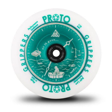 Proto Grippers Time's Up 110mm (PAIR) - Scooter Wheels Single Picture
