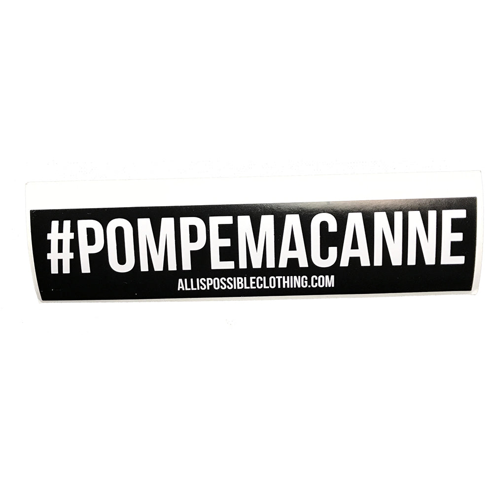 Pompemacanne - Sticker