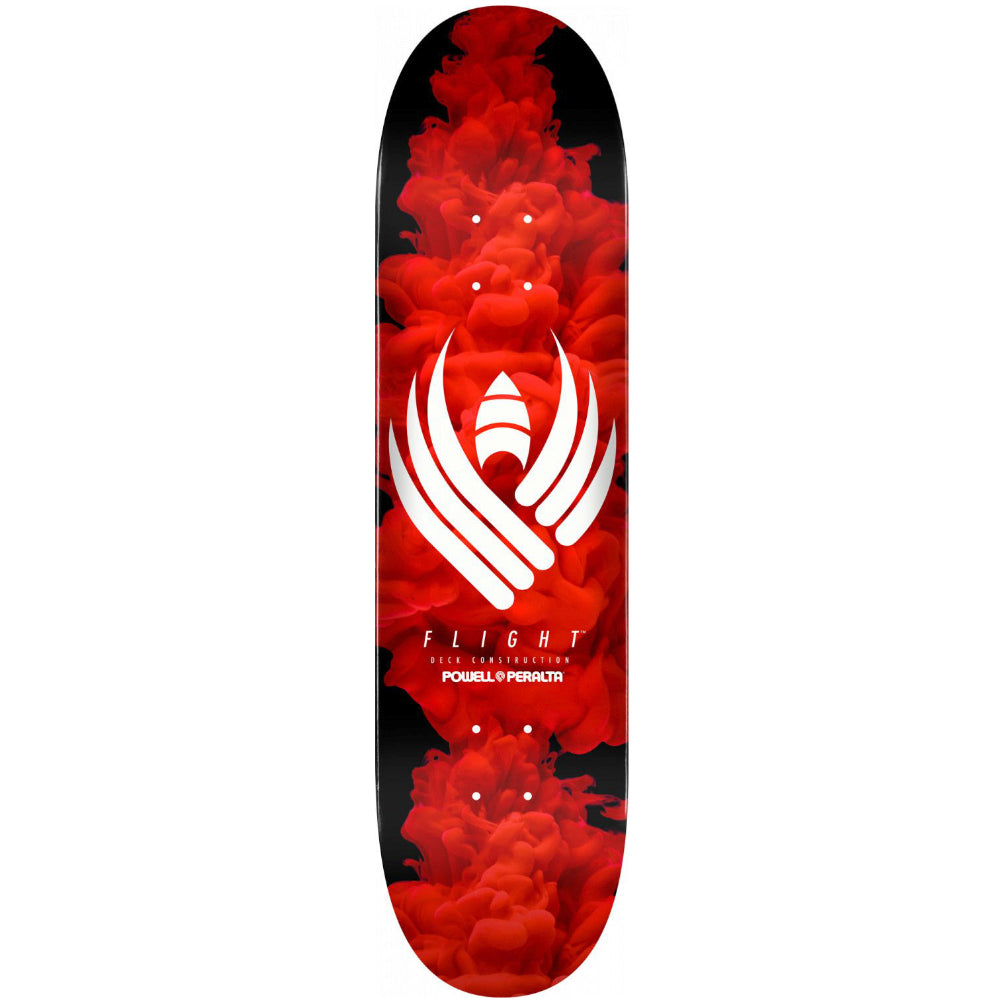 Powell Peralta Flight Color Burst Red 8.0 - Skateboard Deck