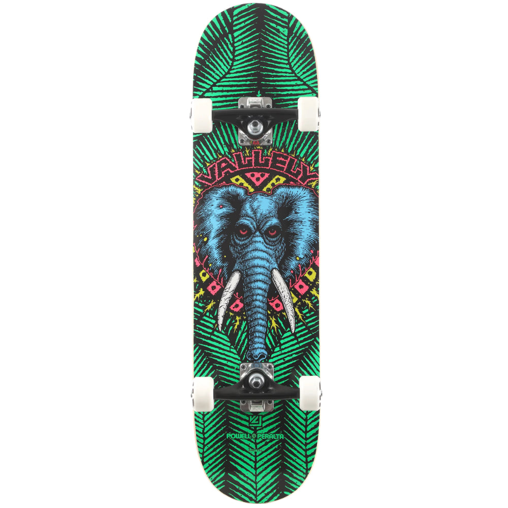 Powell Peralta Vallely Elephant Green 8.0 - Skateboard Complete