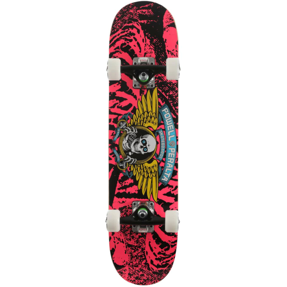 Powell Peralta Winged Ripper Pink 7.0 - Skateboard Complete