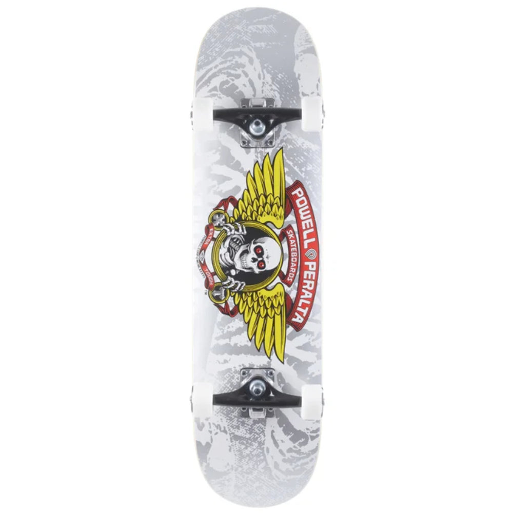 Powell Peralta Winged Ripper Silver 8.0 - Skateboard Complete