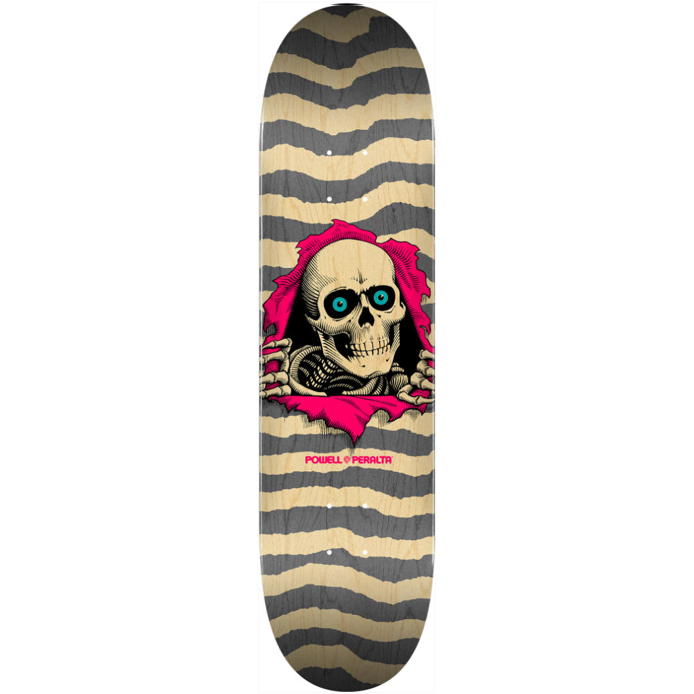 Powell Ripper Grey 8.25 - Skateboard Deck