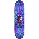 Powell Skull And Sword Turquoise Purple 8.25 - Skateboard Deck
