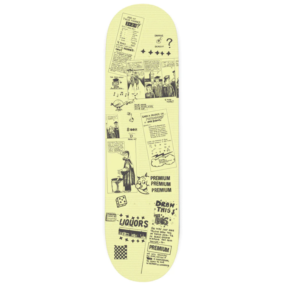 Premium School Book 8.25 - Skateboard Deck
