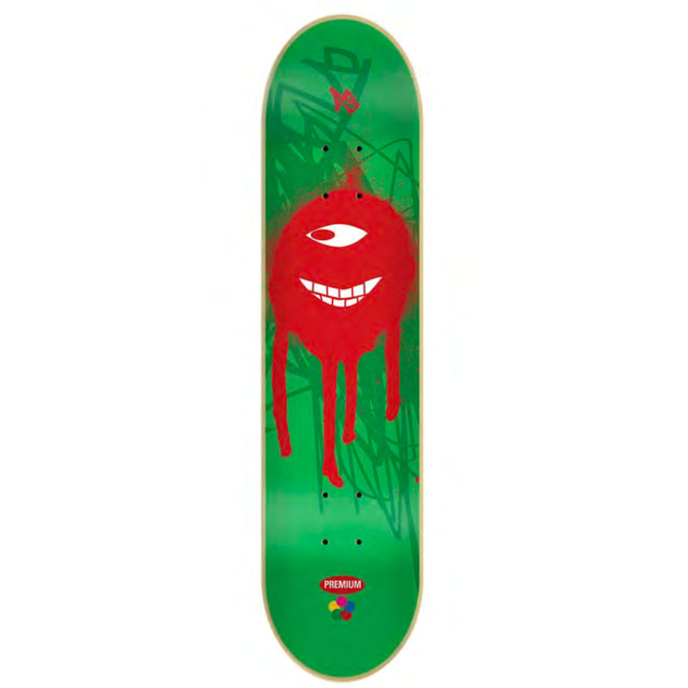 Premium Spraypaint Green  8.125 - Skateboard Deck