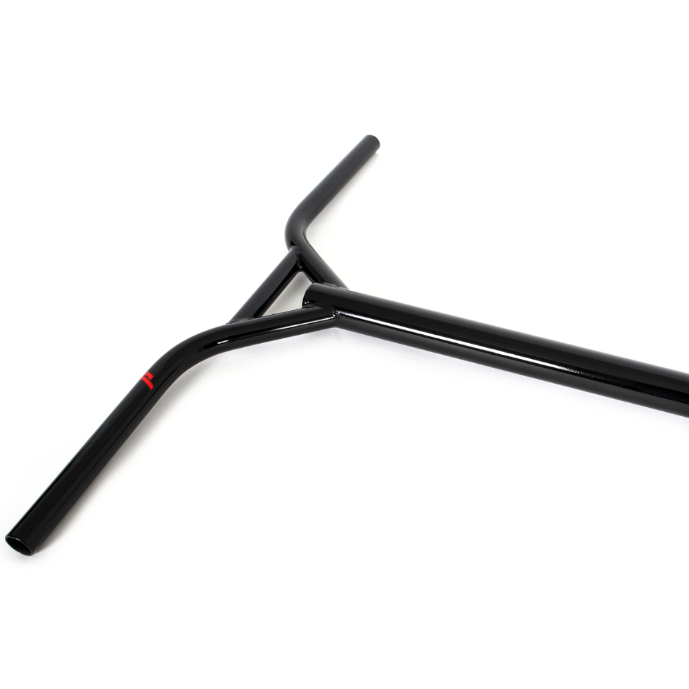 Prime Yank Black Classic Y Bar Freestyle Scooter Bars Close Up