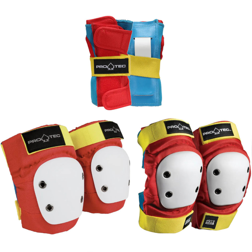 Protec Junior Street Gear 3 Pack Youth Retro - Pads