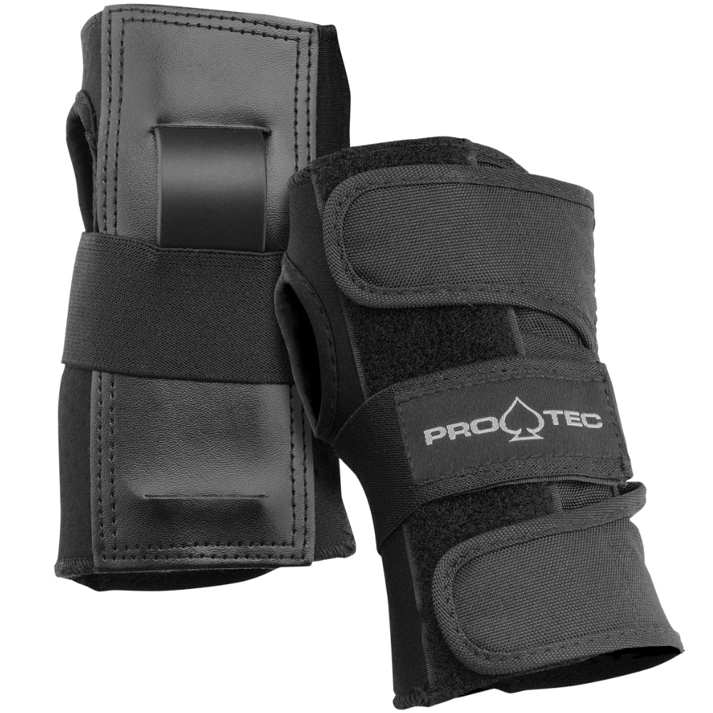 Protec Street Wristguard Black - Protections Both Sides