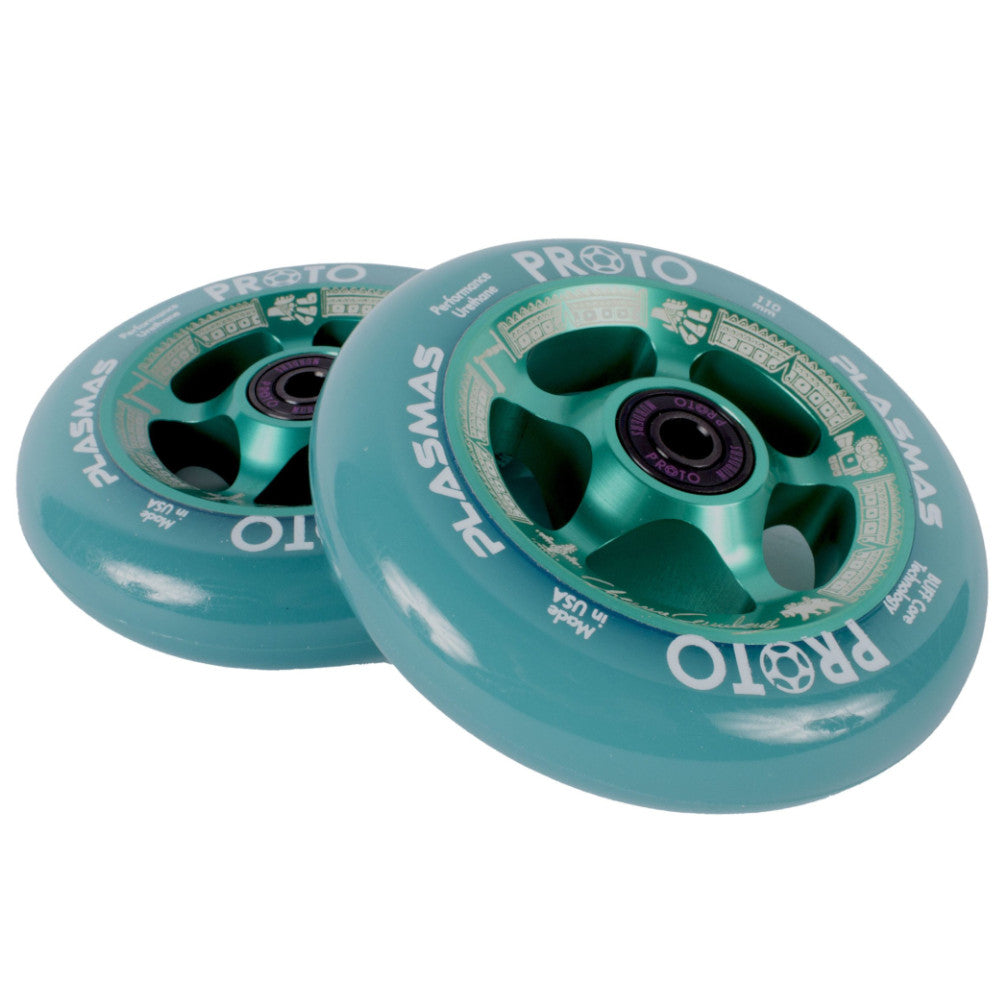 Proto Relic Plasma Chema Cardenas 110mm (PAIR) - Scooter Wheels Buff Core Technology Made in USA