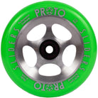 Proto StarBright Sliders Neon Green 110mm Freestyle Scooter Wheels